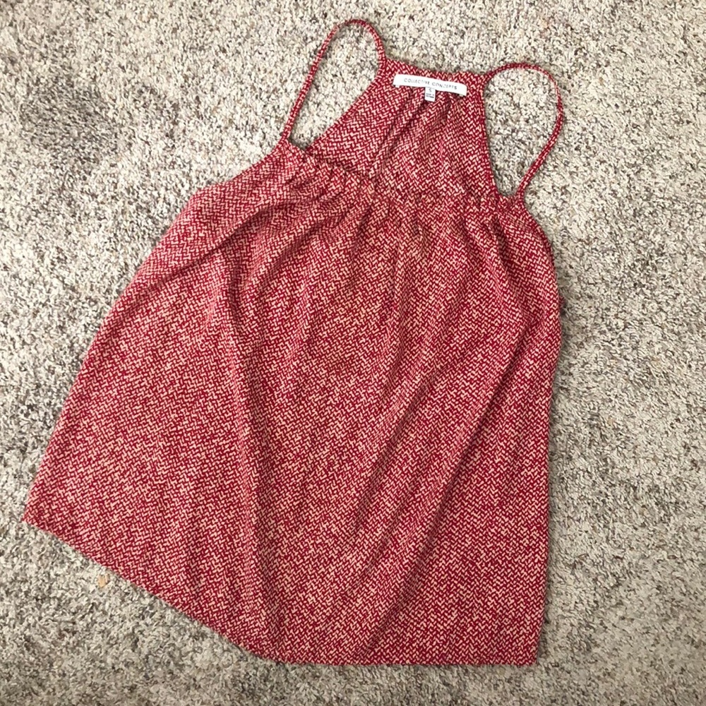 Cute spaghetti strap blouse